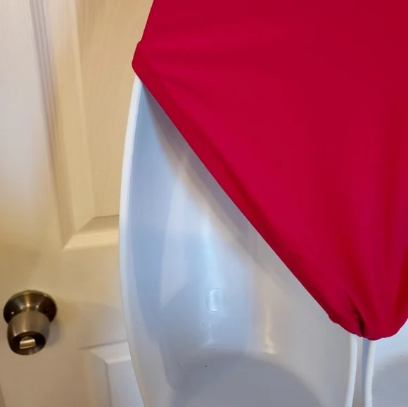 J. Crew Deep V-Neck French One-Piece Mauve Pink sz 0 Preppy - Picture 6 of 15